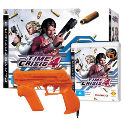Time Crisis 4 + Guncon 3 [PS3, английская версия]